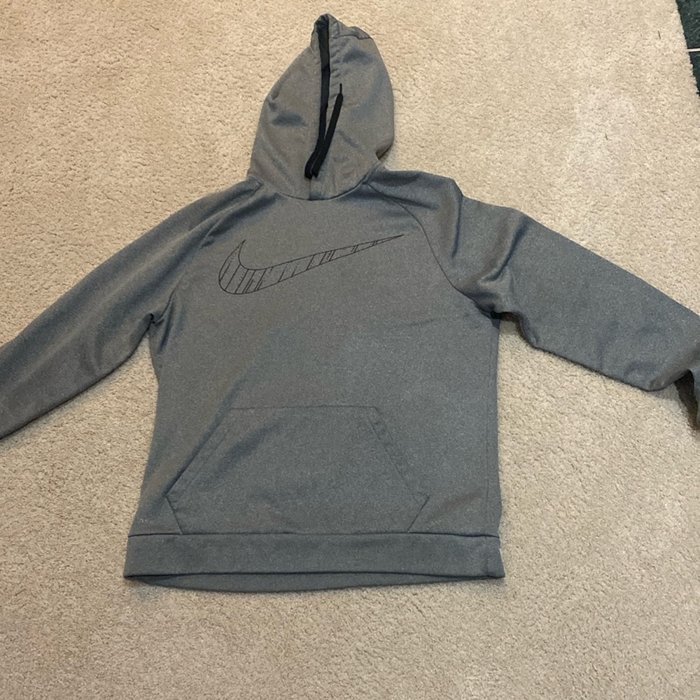 Nike Dri-Fit Heather gray hoodie